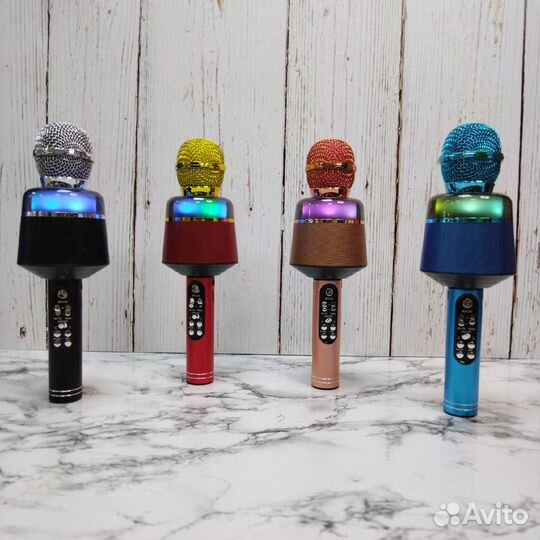 Беспроводной караоке микрофон Wireless