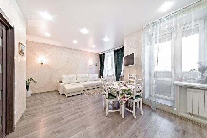 3-к. квартира, 77,6 м², 6/7 эт.