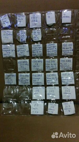 Разновидности монет гкчп и банка России 1991-1993