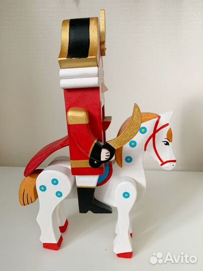Щелкунчик с конем Новогодний подарок