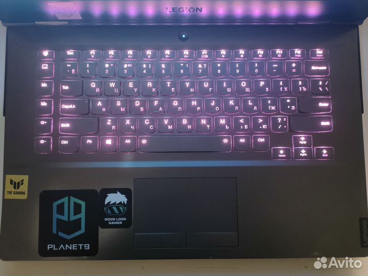 Ноутбук -Lenovo legion y740-15ICHg,с малым тогргом