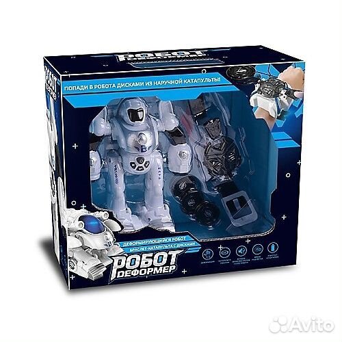 Робот деформер с наручной катапультой