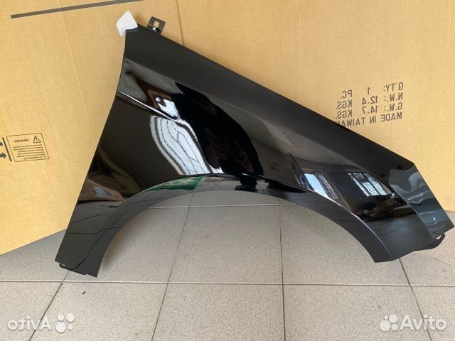 Крыло Ford focus 3 правое черное