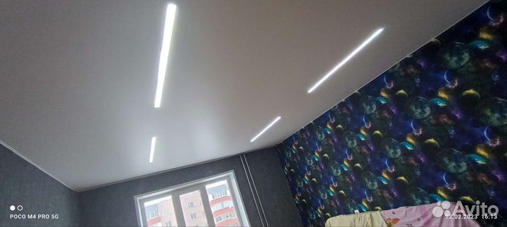 Натяжные потолки