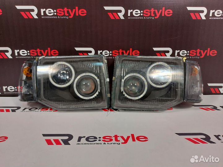 Фары Mitsubishi Pajero V32 1991-1997 LED T1843