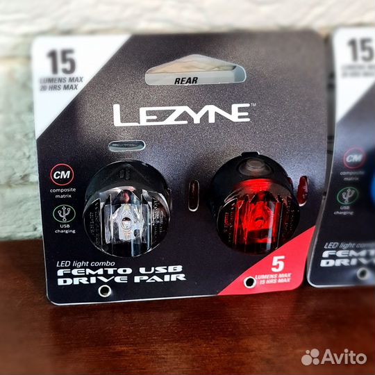 Комплект фонарей Lezyne Femto USB Pair
