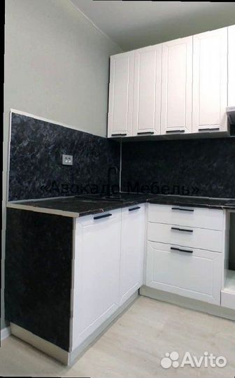 Кухонный гарнитур белый модульный новый