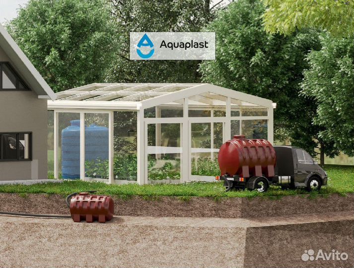 Бочка пвх для воды