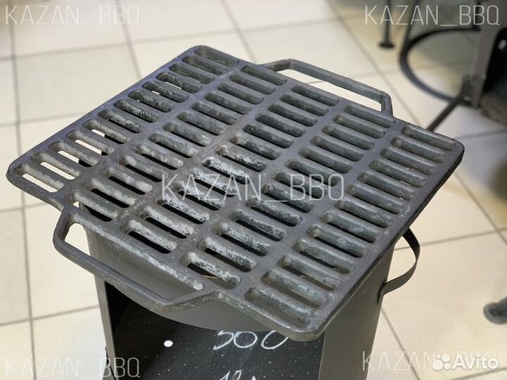 Чугунная решетка гриль