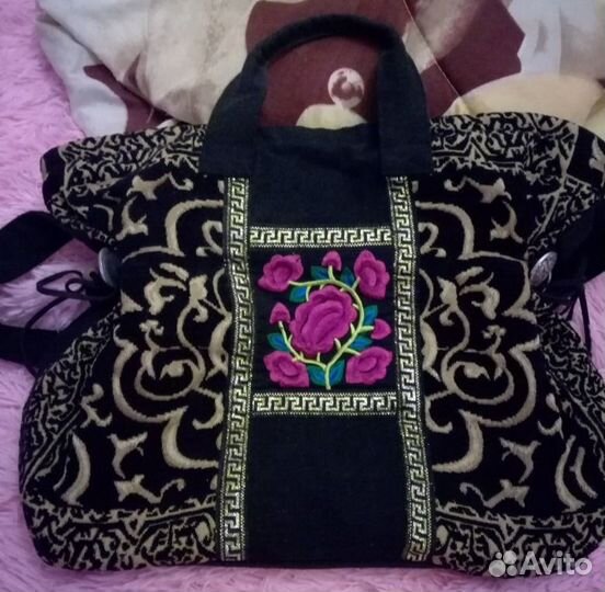 Сумка женская вышивка ручной работы