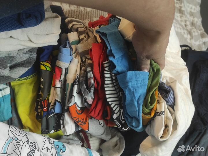 Детские вещи пакетом на мальчика 80 86