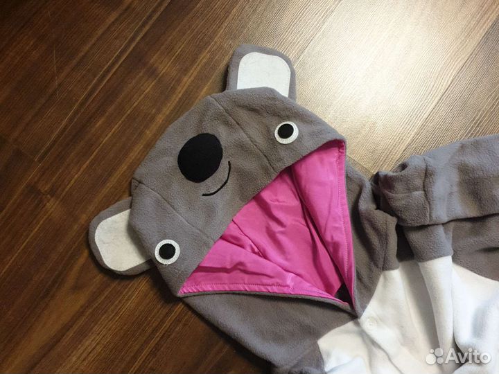 Костюм коалы малышу 6-12мес и маме (один размер)