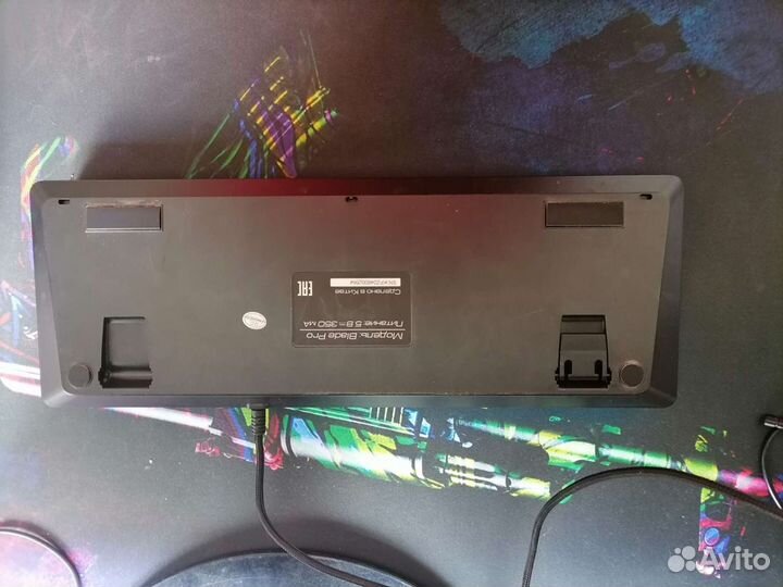 Игровая клавиатура zet gaming blade pro