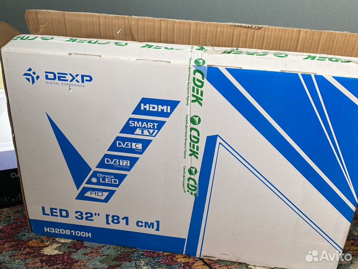 Телевизор dexp LED 32 (81см)