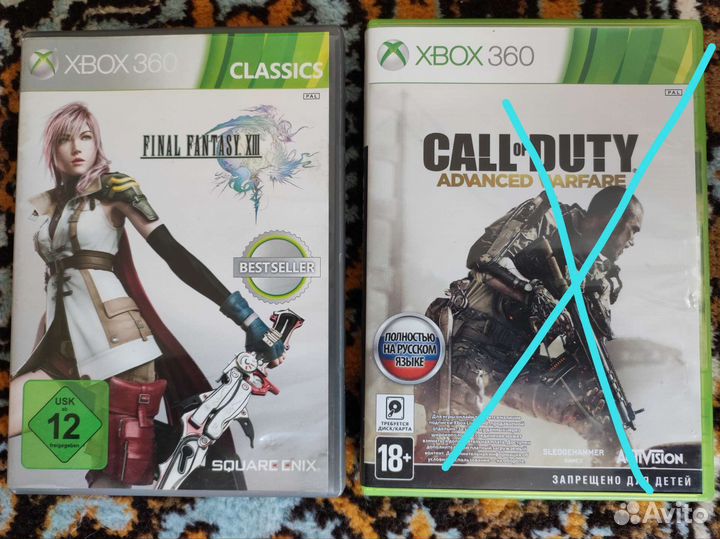 Диски на хbox 360