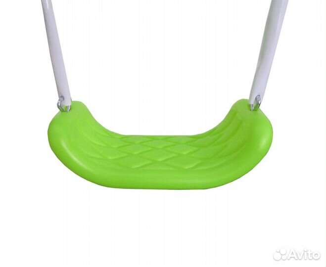 Металлический спорткомплекс с качелями гнездо