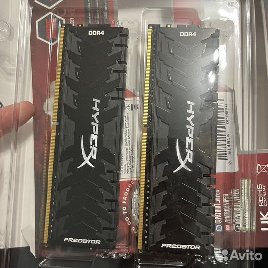 Kingston hyperx predator 2x8gb