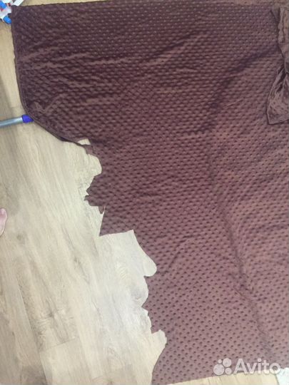 Ткань плюш-минки