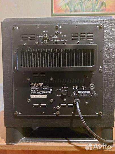 Активный сабвуфер yamaha
