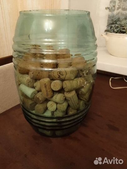 Стеклянный бочонок