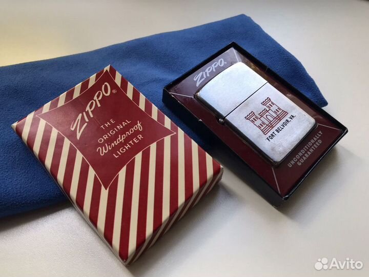 Зажигалка Zippo винтаж «Fort Belvoir, VA.», 1960г