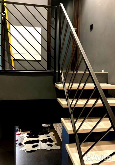 Лестница с забежными ступенями