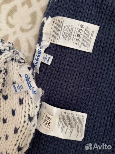 Шапка и шарф adidas