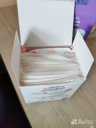 Электрический молокоотсос+вкладыши для груди