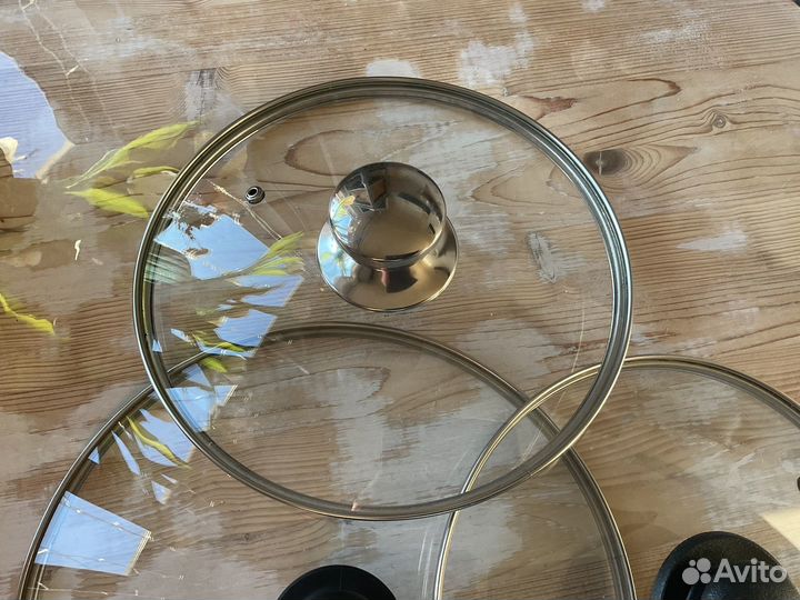 Крышки для кастрюль стеклянные