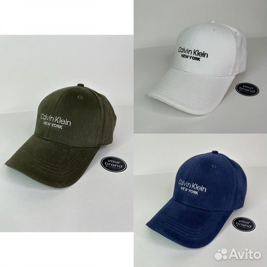 Кепка (бейсболка) Calvin Klein хаки