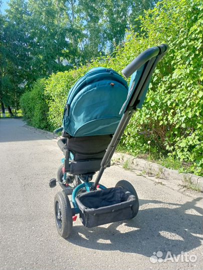 Велосипед коляска с ручкой