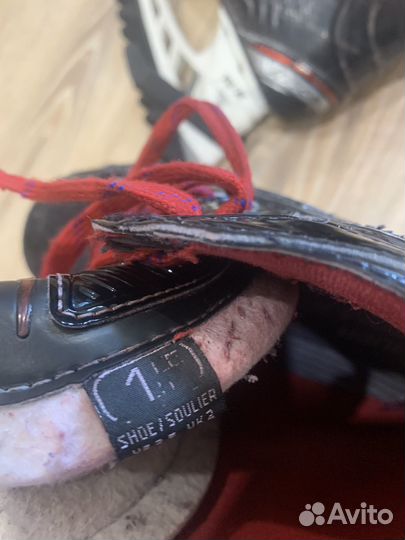 Хоккейные коньки bauer vapor х600 1,5D детские