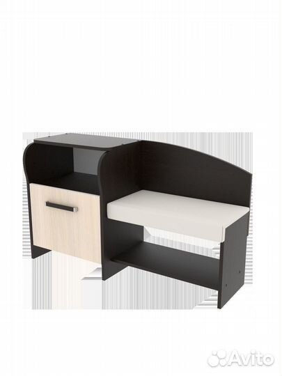 Тумба для обуви с мягким сидением