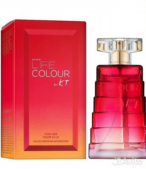 Парфюмерная женская вода Эйвон life colour