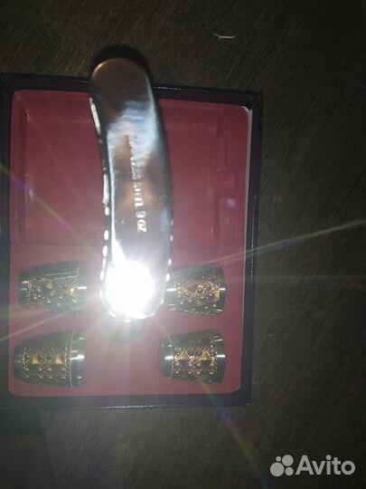 Набор фляжка 4 стопочки нержавейка