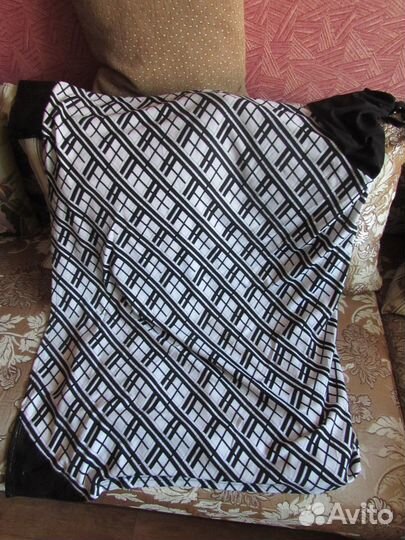 Пончо трикотаж