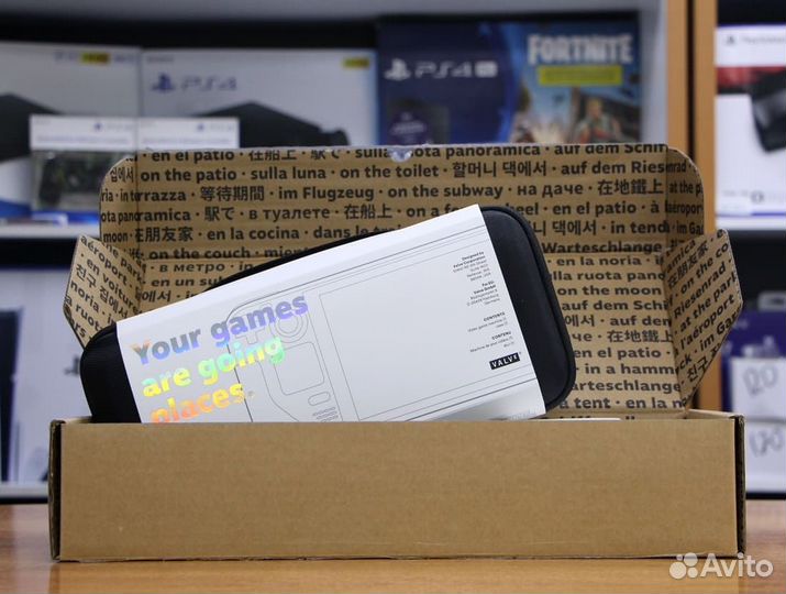 Игровая консоль Valve Steam Deck (512GB)