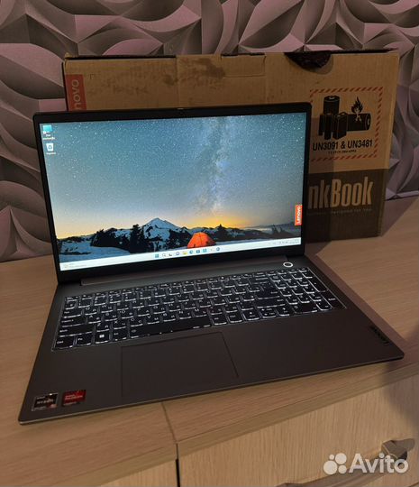 Новый Lenovo ThinkBook : Ryzen 5 5625U/8/256Gb