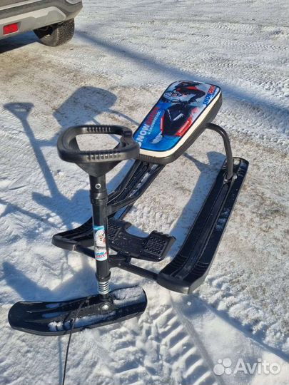 Детский снегокат новый