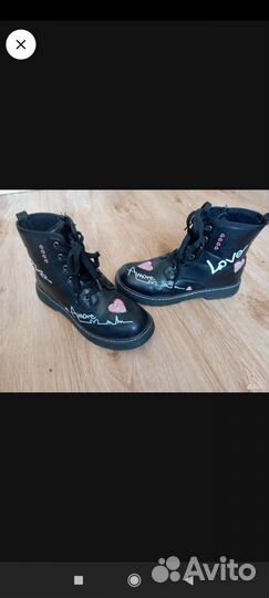 Сапоги для девочки 37 разм