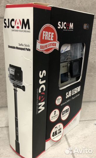 Экшн камера sjcam sj6 legent