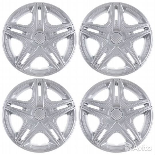 Колпаки колесные dakar R15 комплект (4 колпака)