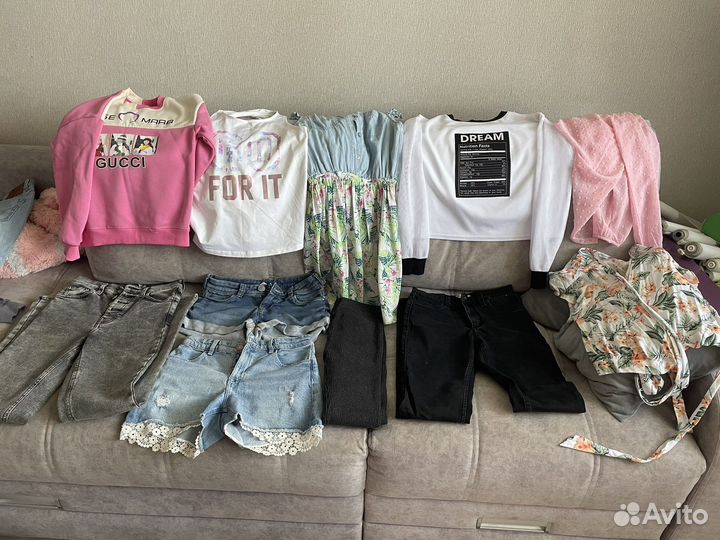 Вещи пакетом для девочки 152-164
