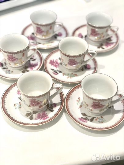 Кофейный сервиз чехословакия