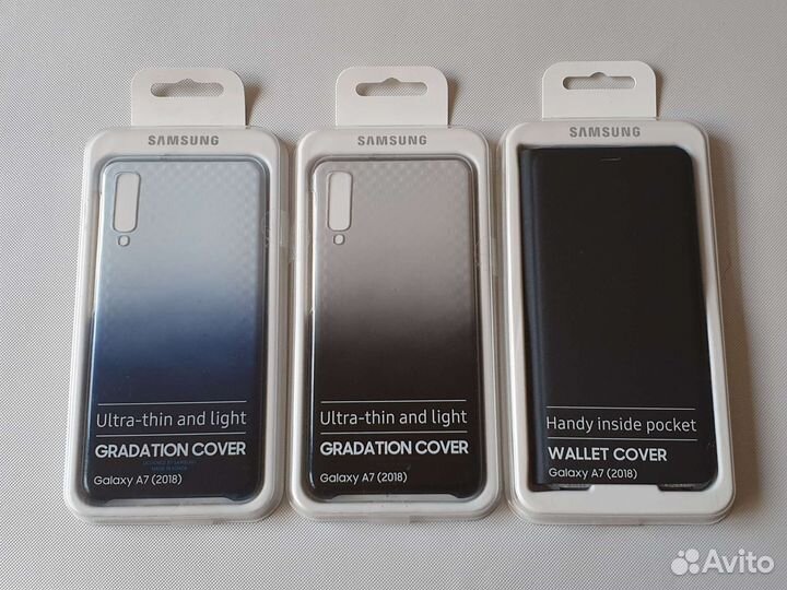 Чехлы на Samsung A6/A6+/A7/A9(2018) оригинал новые