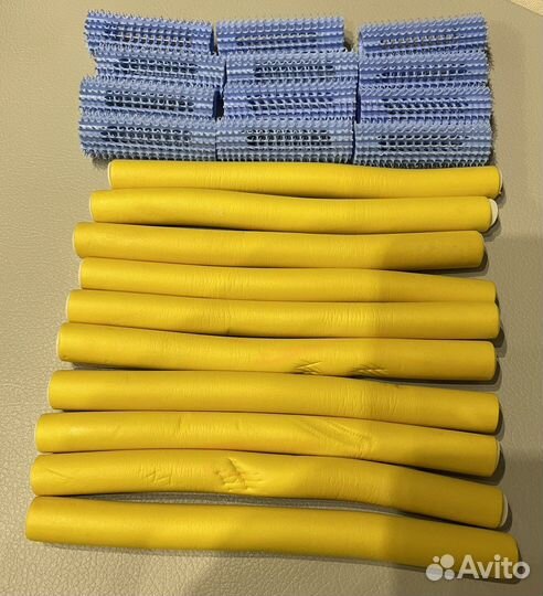 Набор папильотки и бигуди липучки