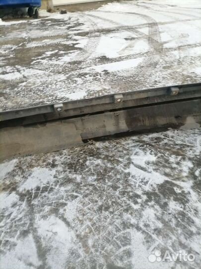 Бампер на ларгус задний