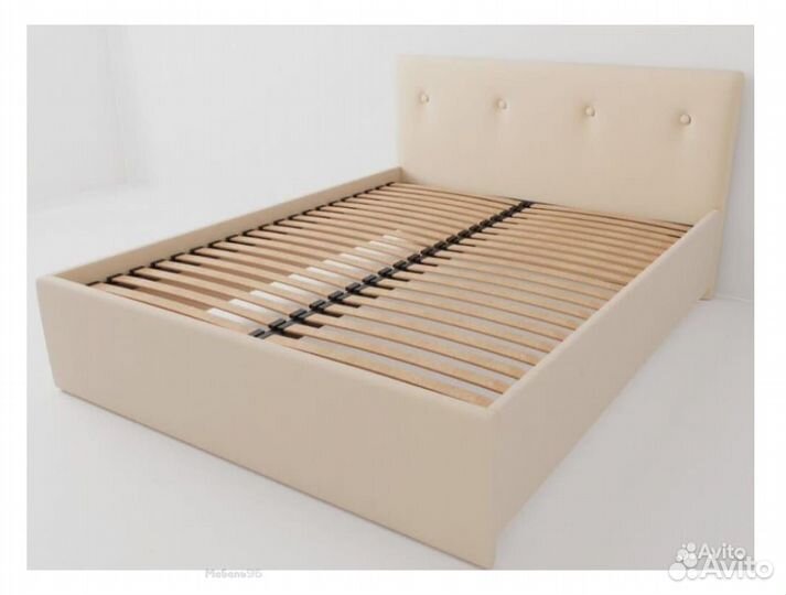 Кровать 800 Эко Екатеринбург с ортопедическим осно