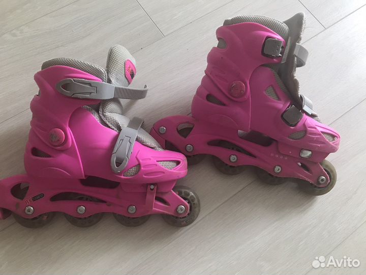 Роликовые коньки раздвижные33-36