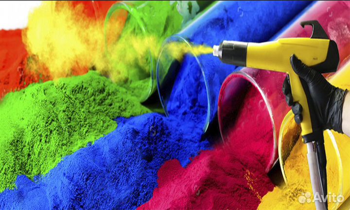 Порошковая покраска 6000*3500*3000